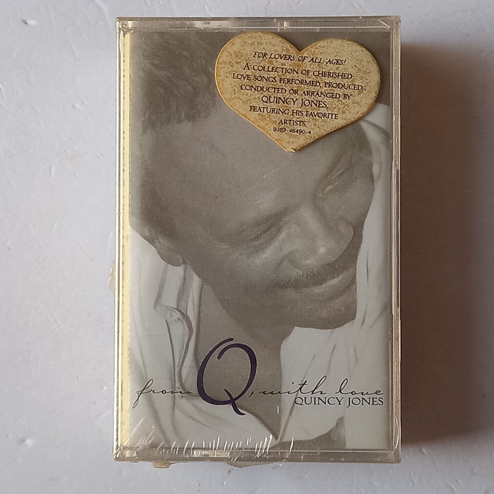QUINCY JONES - FROM Q WITH LOVE VOLUME 1 / VOLUME 2 - 2 KASET AMBALAJINDA SIFIR