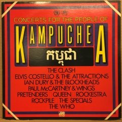 CONCERTS FOR THE PEOPLE OF KAMPUCHEA CLASH, IAN DURY, QUEEN, SPECIALS, THE WHO.. 1981 2.EL 2PLAK