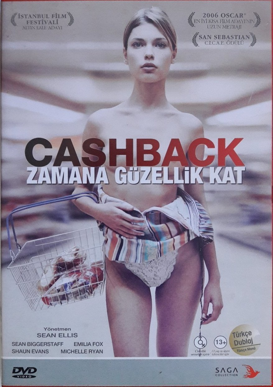 ZAMANA GÜZELLİK KAT - CASHBACK - EMILIA FOX - SEAN ELLIS - DVD SIFIR