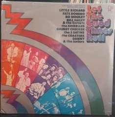 LET THE GOOD TIMES ROLL (1973) - DÖNEM BASKISI SIFIR 2PLAK (LITTLE RICHARD, FATS DOMINO, BO DIDLEY, BILL HALEY)