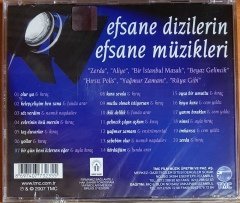 EFSANE DİZİLERİN EFSANE MÜZİKLERİ / ZERDA, ALİYE, BİR İSTANBUL MASALI, BEYAZ GELİNLİK, YAĞMUR ZAMANI (2007) TMC CD SIFIR
