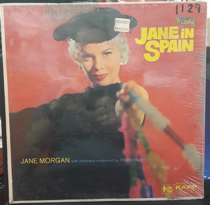 JANE MORGAN - JANE IN SPAIN - PLAK SIFIR