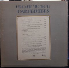 CARPENTERS - CLOSE TO YOU (1970) - PLAK 2.EL