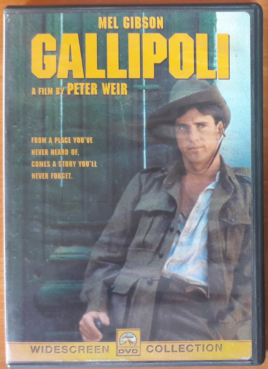 GALLIPOLI - MEL GIBSON - PETER WEIR - DVD 2.EL 1. BÖLGE TR ALTYAZI YOKTUR