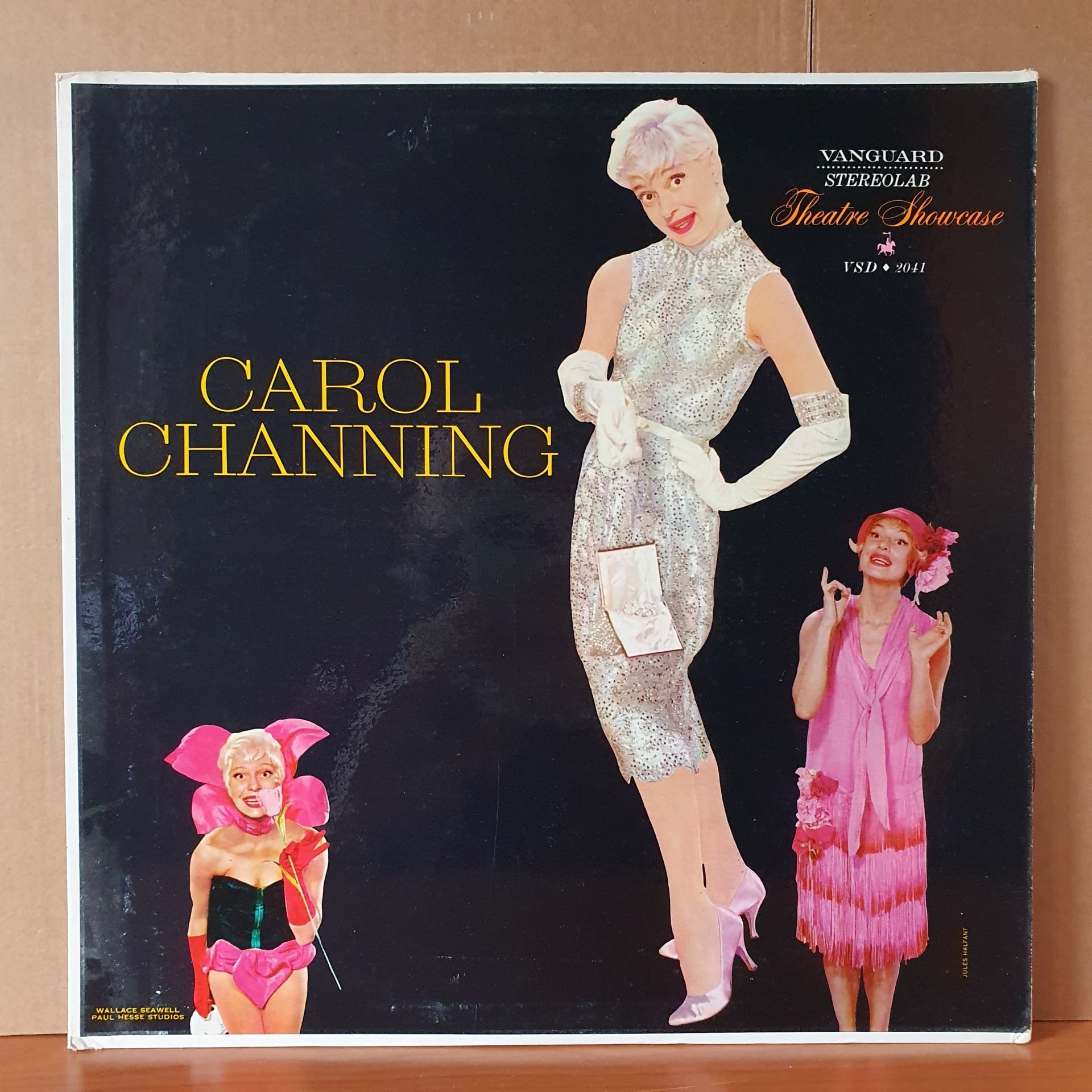 CAROL CHANNING - CAROL CHANNING (1958) - LP 2.EL PLAK