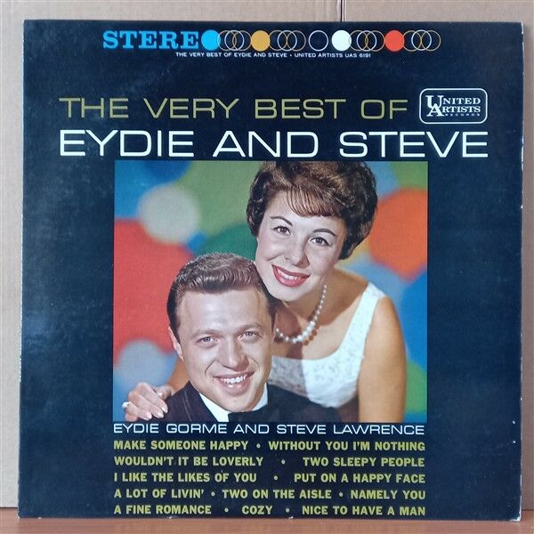 EYDIE GORME AND STEVE LAWRENCE – THE VERY BEST OF EYDIE AND STEVE (1962) - LP 2. EL PLAK
