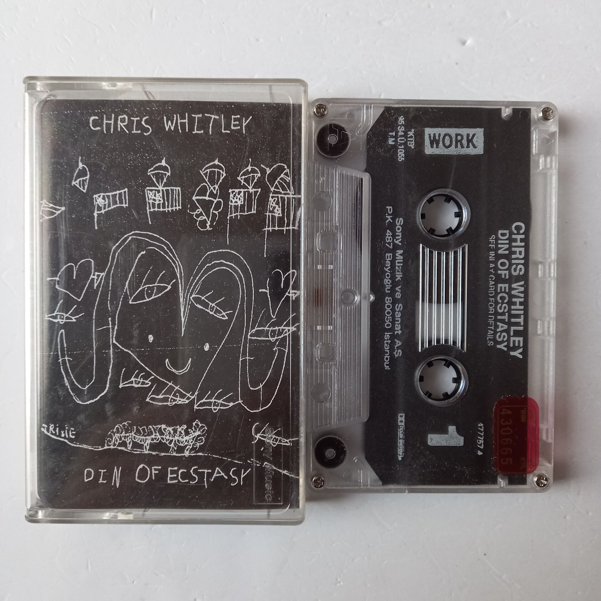 CHRIS WHITLEY – DIN OF ECSTASY (1995) - KASET 2.EL