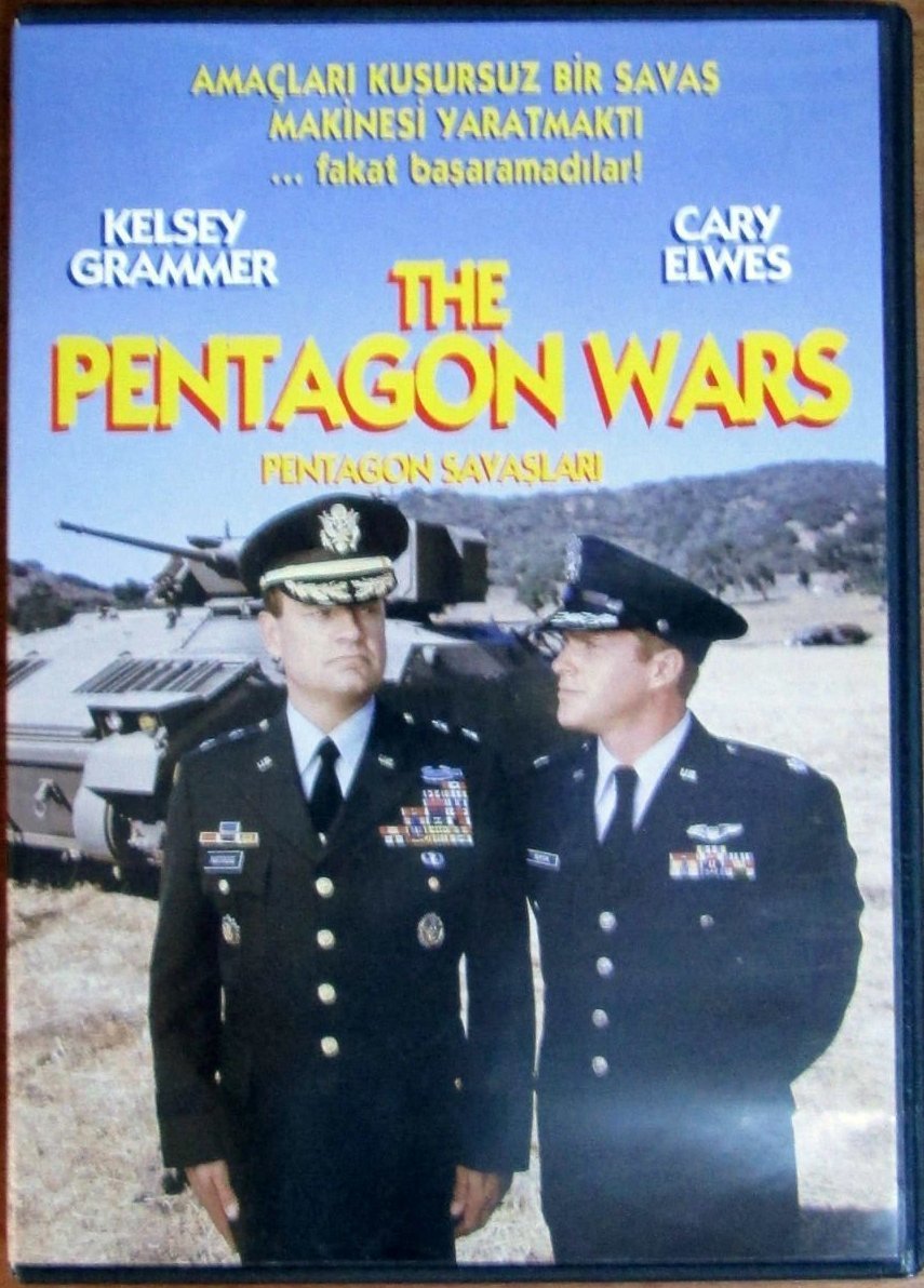 THE PENTAGON WARS - PENTAGON SAVAŞLARI - KELSEY GRAMMER - CARY ELWES - DVD 2.EL