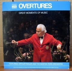 BOSTON POPS ARTHUR FIEDLER OVERTURES LP 2.EL