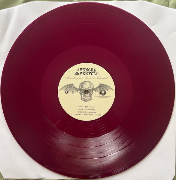 AVENGED SEVENFOLD - SOUNDING THE SEVENTH TRUMPET (2001) - 2LP PURPLE COLOURED REISSUE SIFIR PLAK