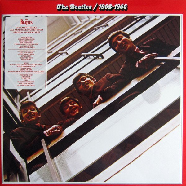 BEATLES - 1962-1966 RED ALBUM - 2LP COMPILATION 2014 EDT SIFIR PLAK