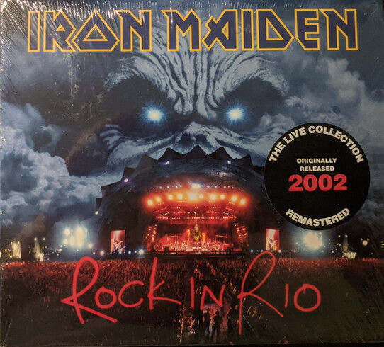IRON MAIDEN – ROCK IN RIO (2002) - 2CD REMASTERED 2020 REISSUE DIGIPAK AMBALAJINDA SIFIR