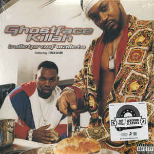GHOSTFACE KILLAH ‎– BULLETPROOF WALLETS (2001) - PLAK SIFIR