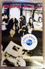 BON JOVI - CROSS ROAD CASSETTE 1999 TRANSPARENT UNIVERSAL MADE IN TURKEY ''NEW''