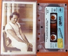 JULIO IGLESIAS - NON-STOP (1988) UZELLI CASSETTE MADE IN TURKEY ''USED'' PAPER LABEL