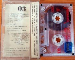 METALLICA - LIVE SHIT: BINGE & PURGE 03 CASSETTE MADE IN TURKEY ''USED''