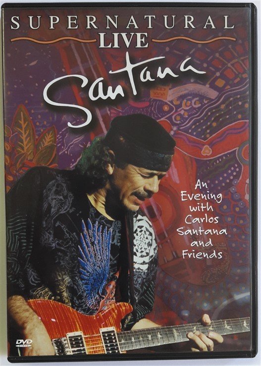 SANTANA - SUPERNATURAL LIVE (2000) - DVD 2.EL