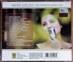 MİNE GEÇİLİ - BİR ÖMRÜN ŞARKILARI (2013) YAVUZ CD 2.EL