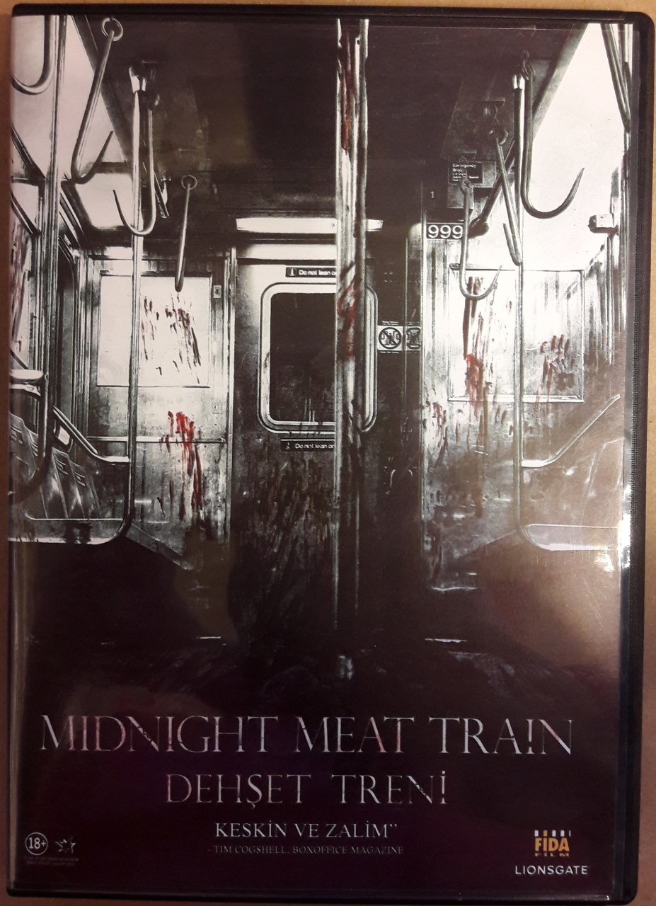 DEHŞET TRENİ - MIDNIGHT MEAT TRAIN - BRADLAY COOPER - BROOKE SHIELDS - DVD 2.EL