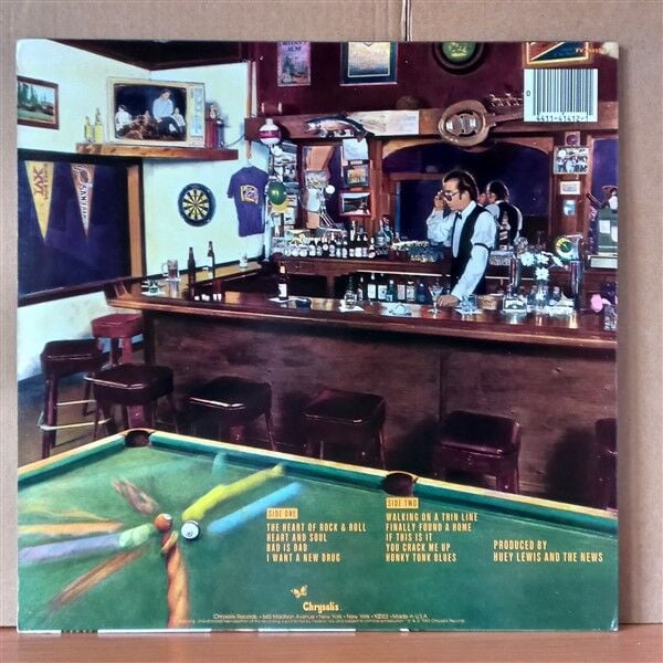 HUEY LEWIS AND THE NEWS – SPORTS (1983) - LP 2. EL PLAK