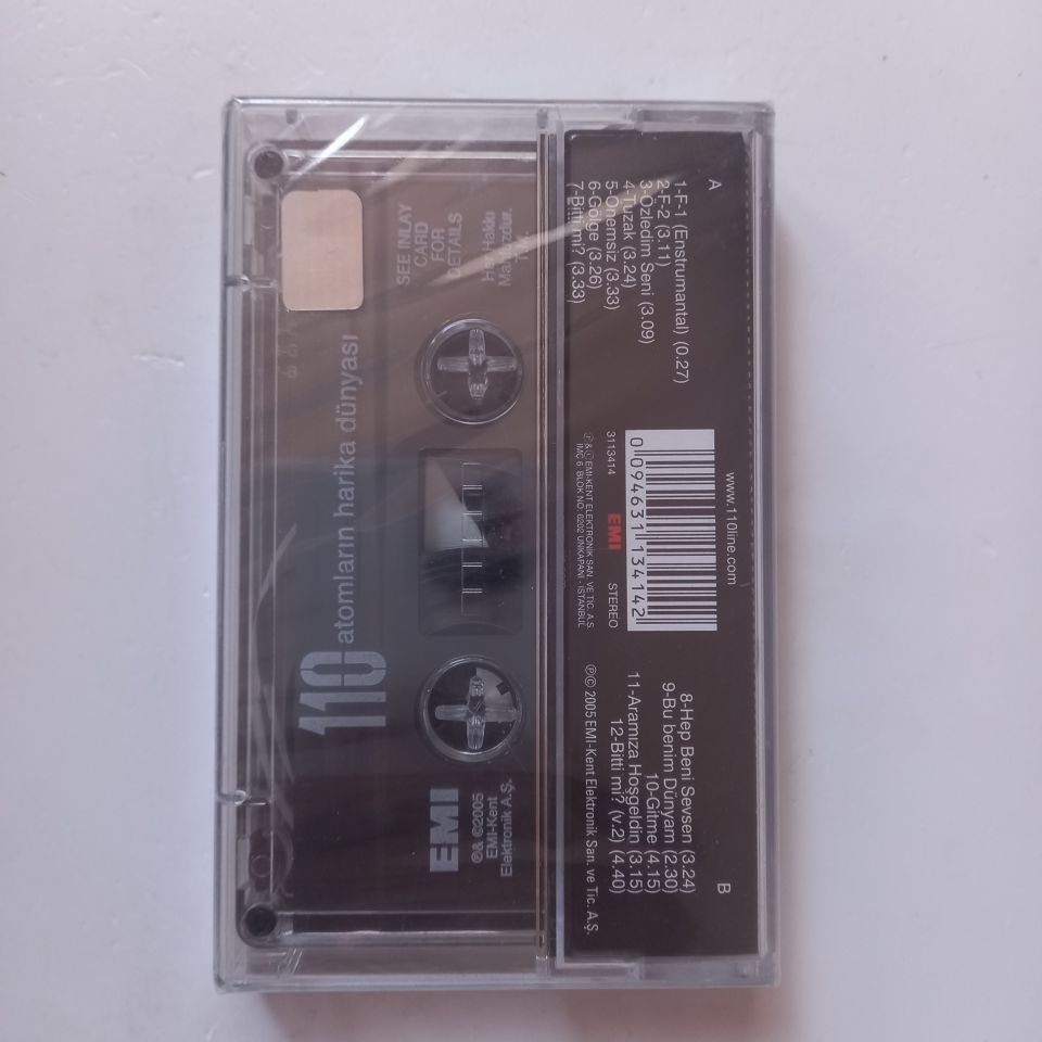110 - ATOMLARIN HARİKA DÜNYASI (2005) - KASET SIFIR