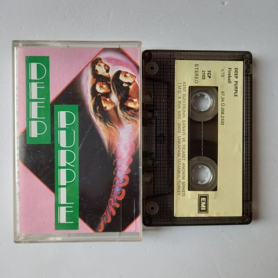 DEEP PURPLE - FIREBALL (1987) - KASET 2.EL