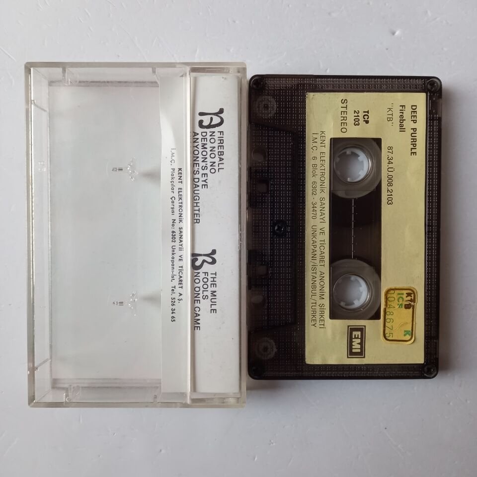DEEP PURPLE - FIREBALL (1987) - KASET 2.EL