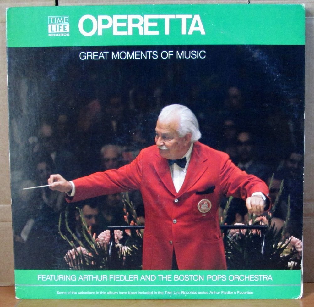 BOSTON POPS ARTHUR FIEDLER OPERATTA LP 2.EL