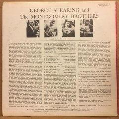 GEORGE SHEARING AND THE MONTGOMERY BROTHERS - LOVE WALKED IN 1966 2.EL PLAK