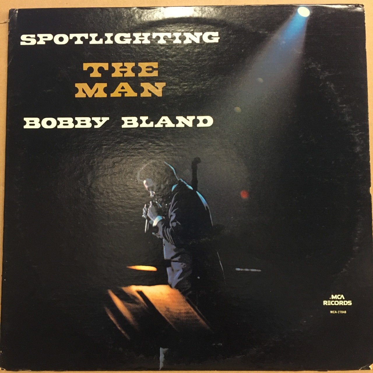BOBBY BLAND - SPOTLIGHTING THE MAN (1969) 1984 REISSUE 2.EL PLAK