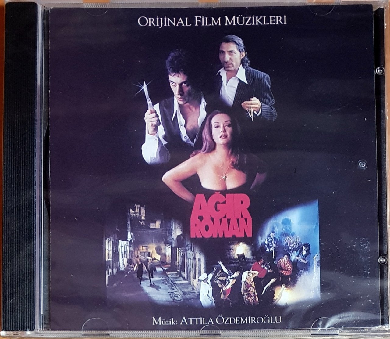 AĞIR ROMAN ORJİNAL FİLM MÜZİKLERİ / ATİLLA ÖZDEMİROĞLU (1997) SONY CD SIFIR