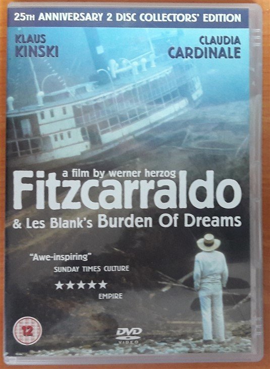 FITZCARRALDO/BURDEN OF DREAMS - KLAUS KINSKI - CLAUDIA CARDINALE - WERNER HERZOG - 2DVD 2.EL TR ALTYAZI YOKTUR