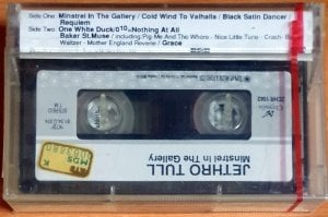 JETHRO TULL - MINSTREL IN THE GALLERY (1991) - KASET SIFIR