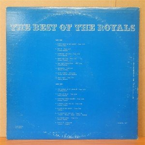 THE ROYALS - THE BEST OF - LP 2.EL PLAK
