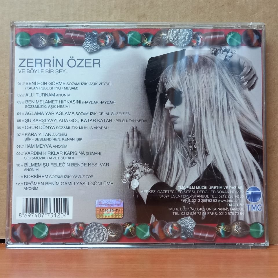 ZERRİN ÖZER - VE BÖYLE BİR ŞEY... (2005) - CD 2.EL