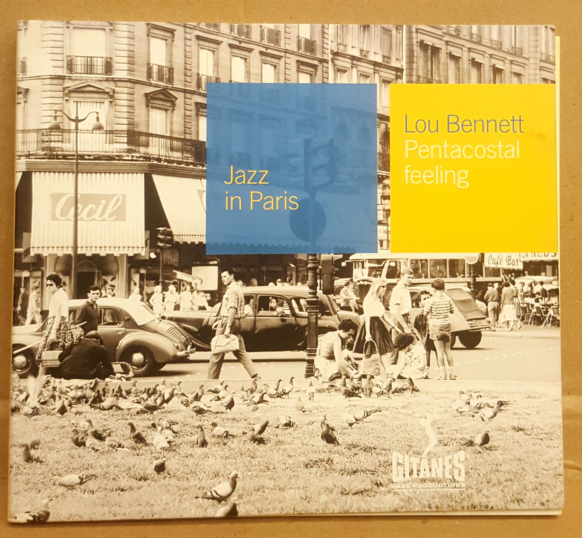 LOU BENNETT - PENTACOSTAL FEELING (1966) - CD 2001 GITANES JAZZ / JAZZ IN PARIS SERIES DIGIPACK 2.EL