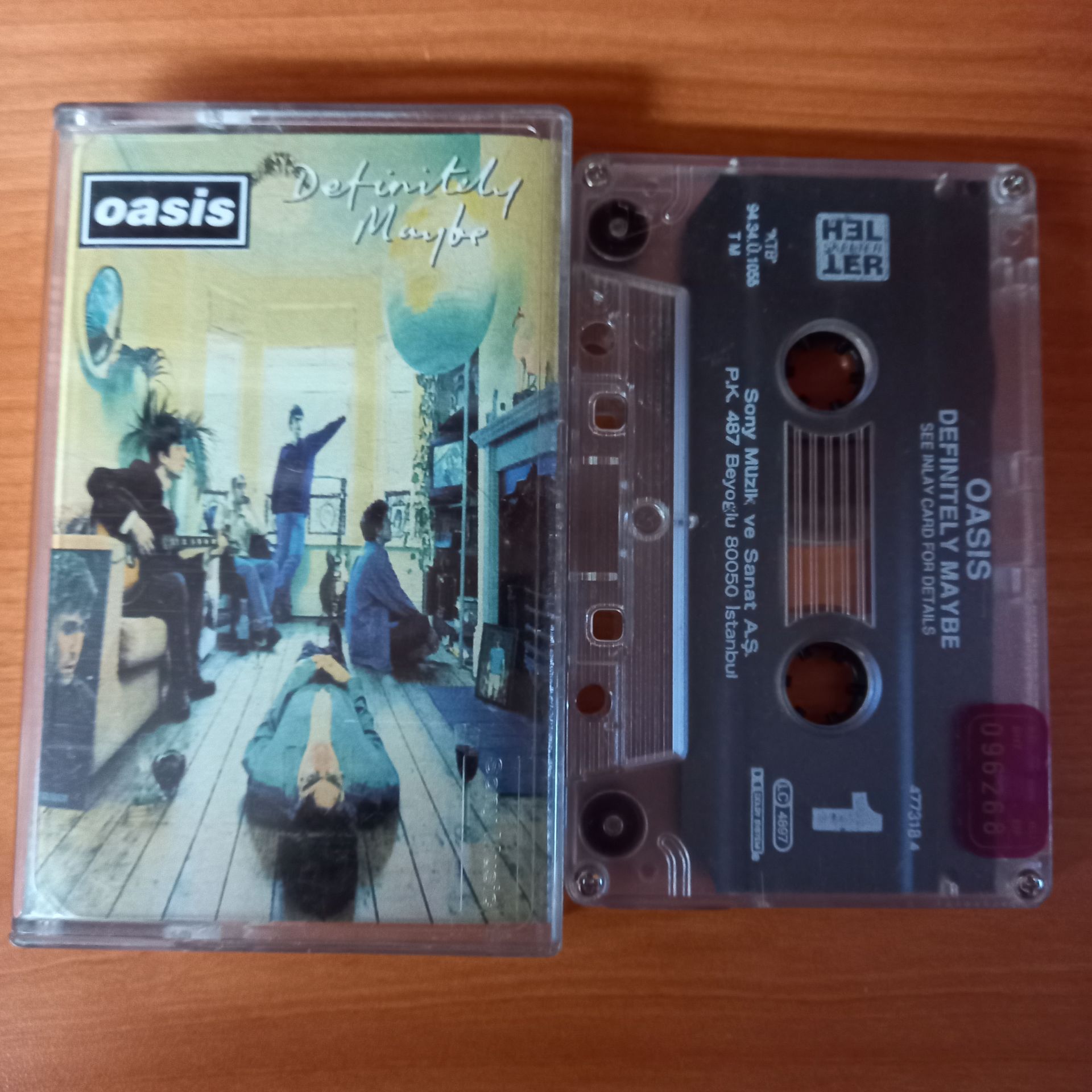OASIS - DEFINITELY MAYBE (1994) - KASET 2.EL