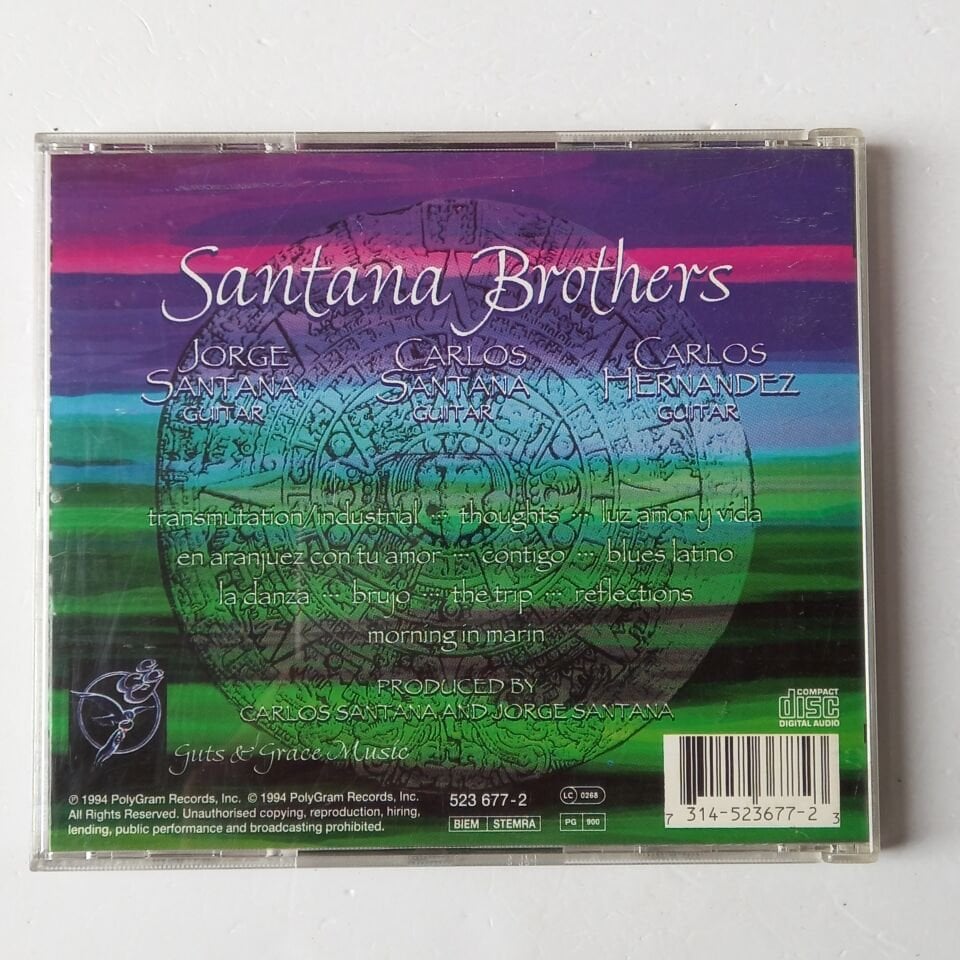 SANTANA BROTHERS – SANTANA BROTHERS (1994) - CD REISSUE 2.EL