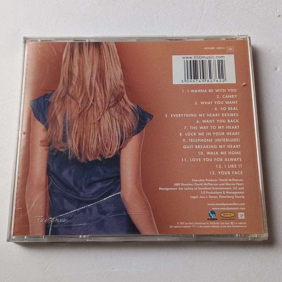 MANDY MOORE – I WANNA BE WITH YOU (2000) - CD 2.EL