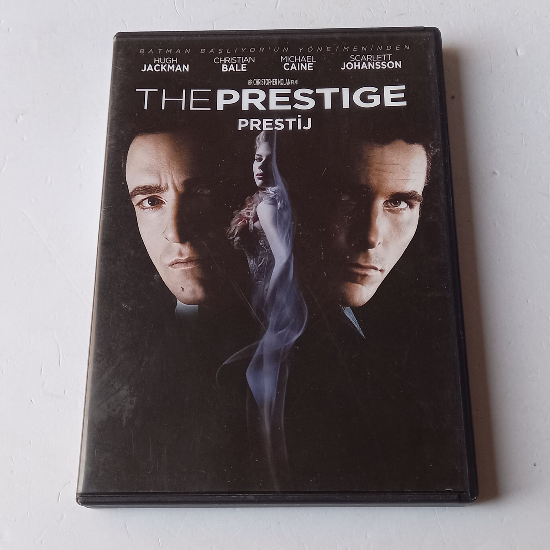 THE PRESTIGE / PRESTİJ - CHRISTOPHER NOLAN, CHRISTIAN BALE, HUGH JACKMAN, MICHAEL CAINE, SCARLETT JOHANSSON - DVD 2.EL