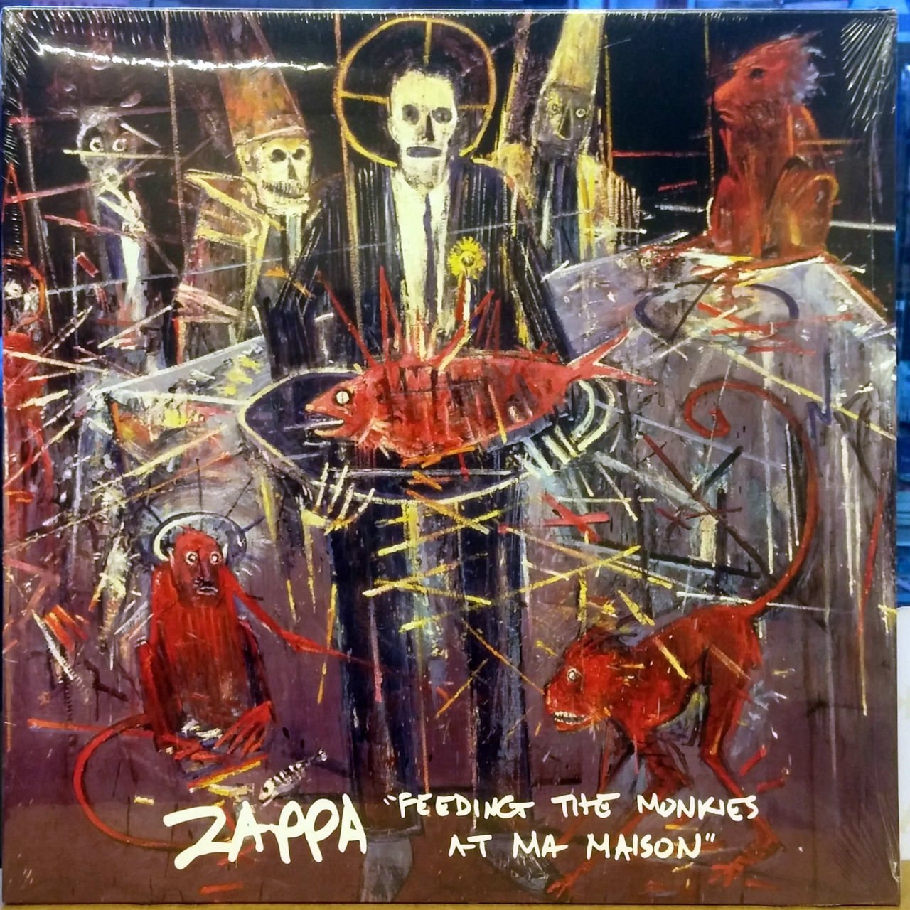 FRANK ZAPPA FEEDING THE MONKIES AT MA MAISON LP