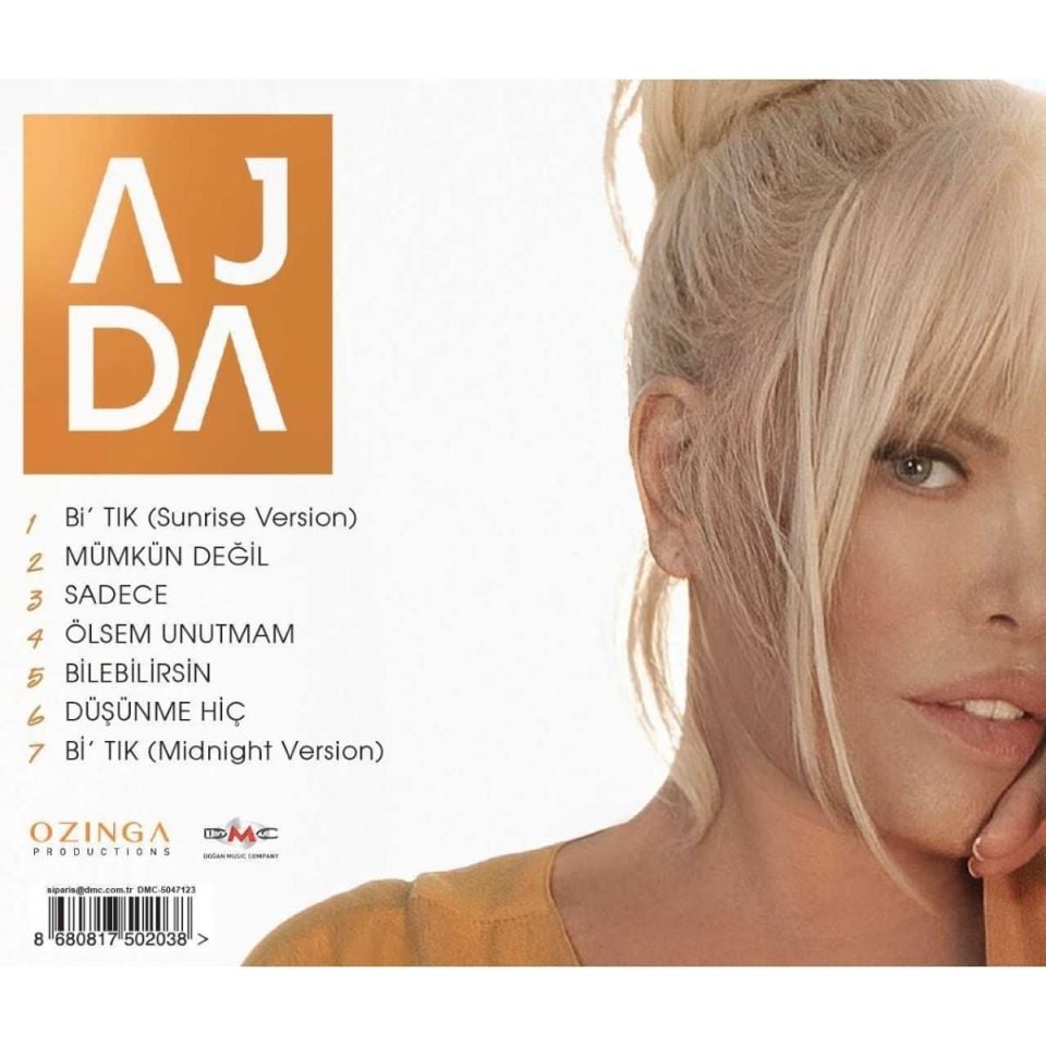 AJDA PEKKAN - AJDA (2021) - CD JEWEL CASE AMBALAJINDA SIFIR