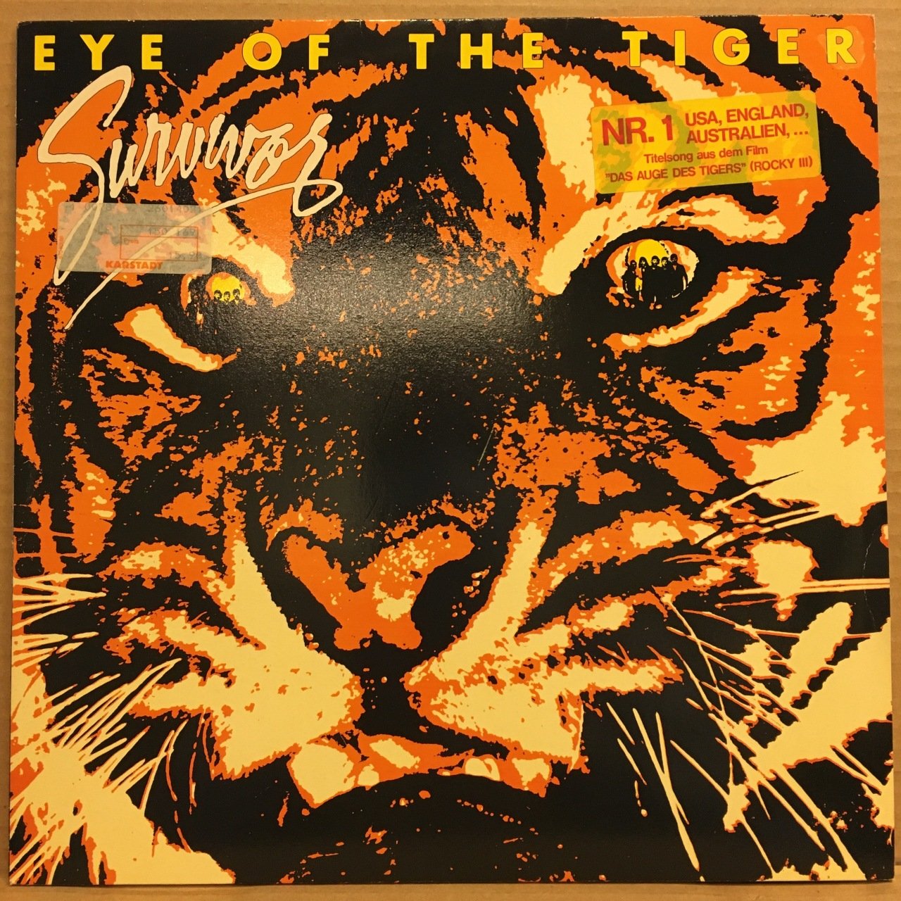 SURVIVOR - EYE OF THE TIGER (1982) 2.EL PLAK
