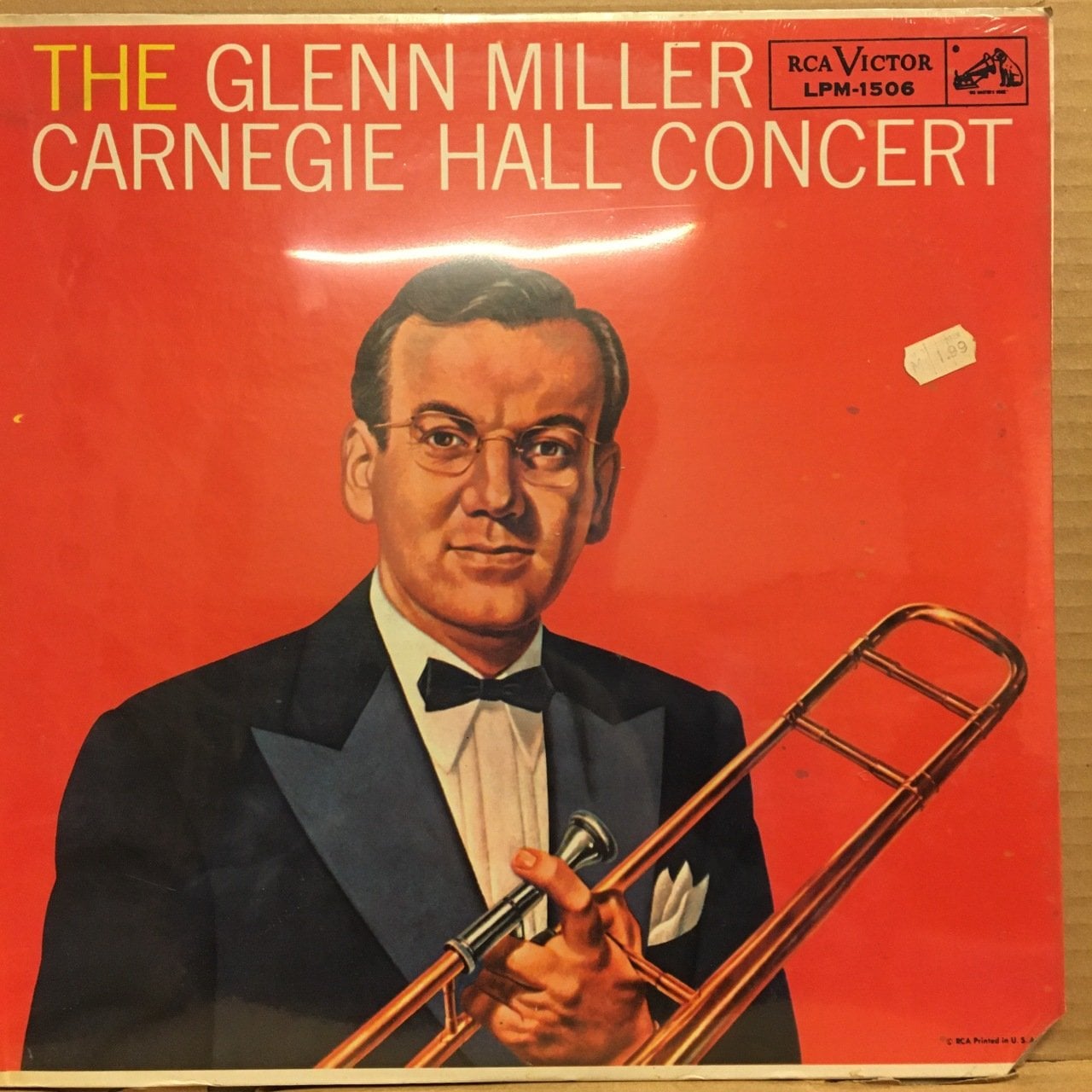 GLENN MILLER - CARNEGIE HALL CONCERT SIFIR PLAK