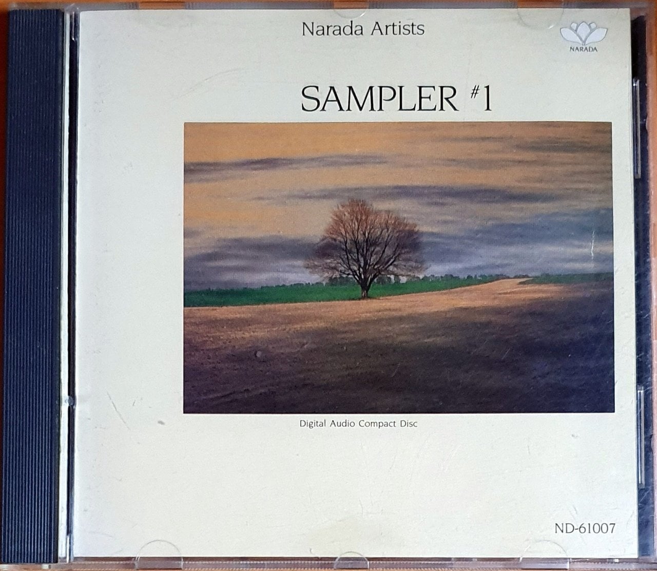 SAMPLER #1 / MICHAEL JONES, GABRIEL LEE, DAVID LANZ (1985) - CD NARADA 2.EL