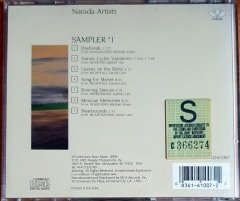 SAMPLER #1 / MICHAEL JONES, GABRIEL LEE, DAVID LANZ (1985) - CD NARADA 2.EL