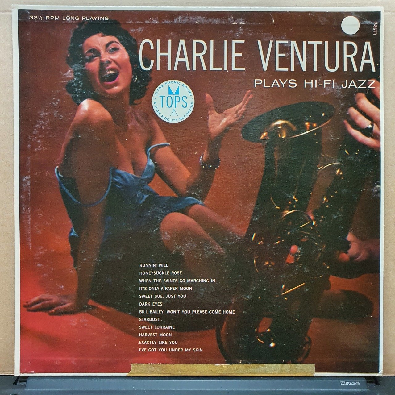 CHARLIE VENTURA - PLAYS HI-FI JAZZ (1957) - LP 2.EL PLAK