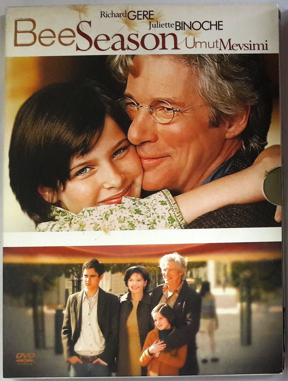 UMUT MEVSİMİ - BEE SEASON - RICHARD GERE - JULIETTE BINOCHE - DVD 2.EL KARTON KAPAK