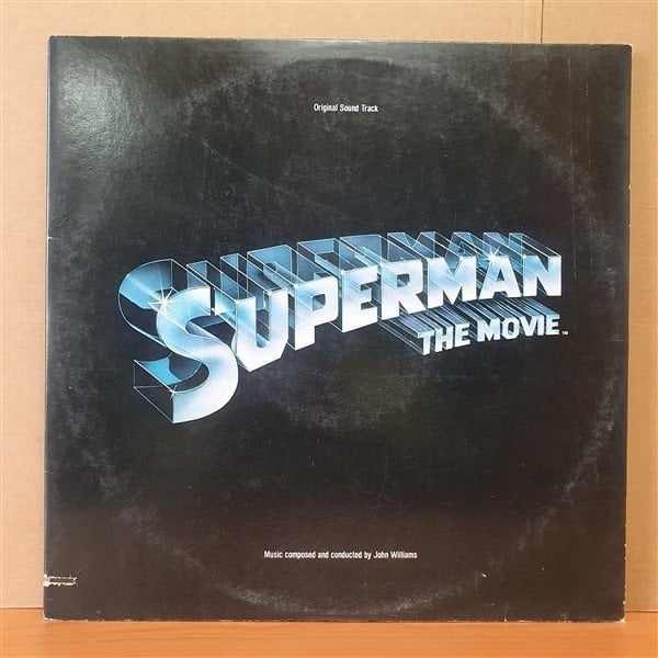 SUPERMAN THE MOVIE SOUNDTRACK / JOHN WILLIAMS (1978) - 2LP 2.EL PLAK