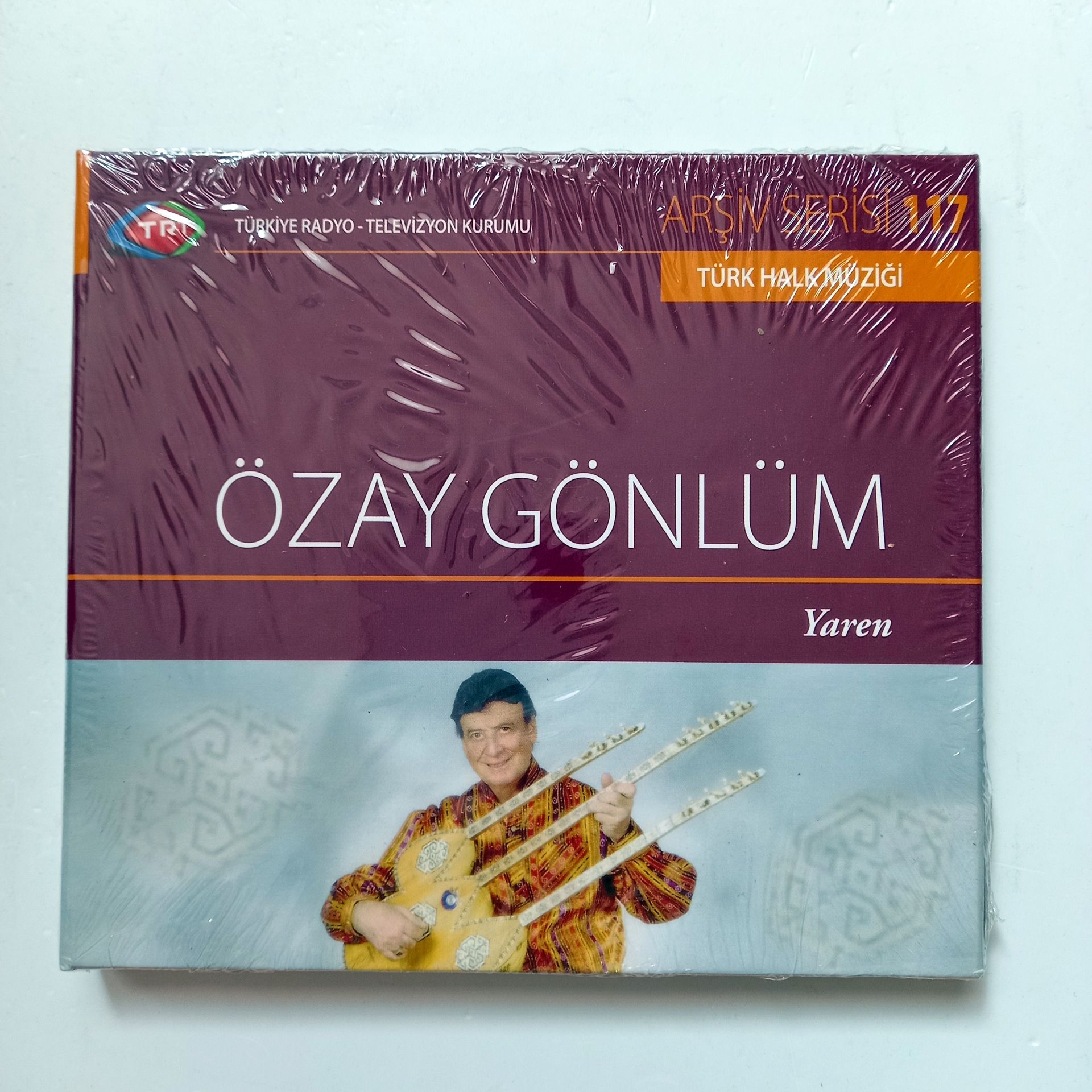 ÖZAY GÖNLÜM - YAREN / TÜRK HALK MÜZİĞİ / TRT ARŞİV SERİSİ 117 - CD SIFIR